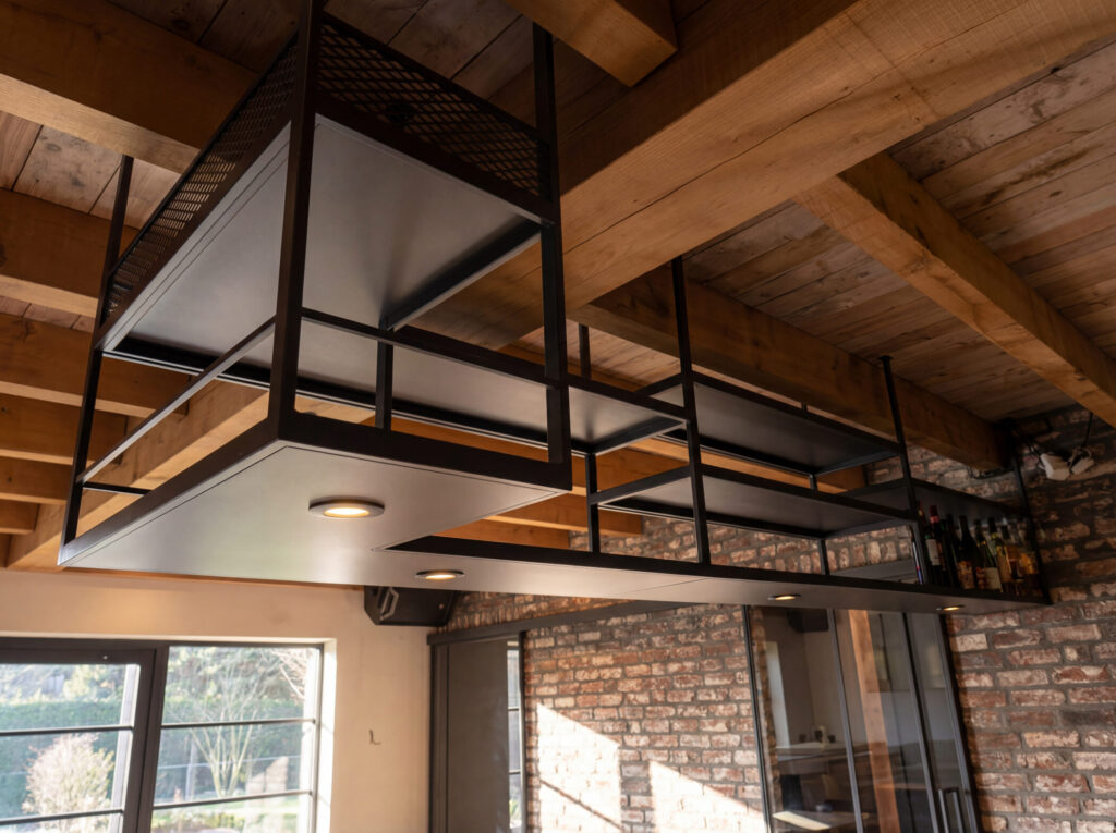 Stalen maatwerk interieur voor horecaruimte-5